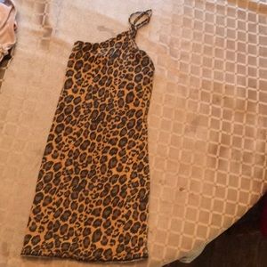 Leopard print cami